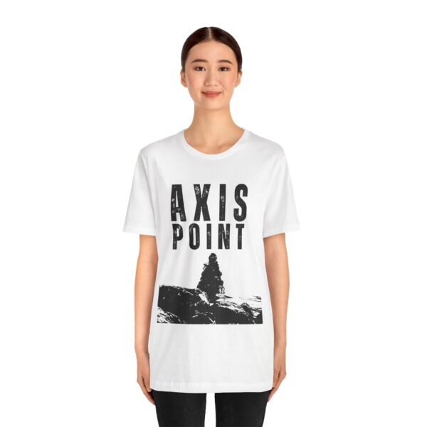 Axis Point Graphic Tee - Unisex Jersey T-Shirt for Nature Lovers - Image 4
