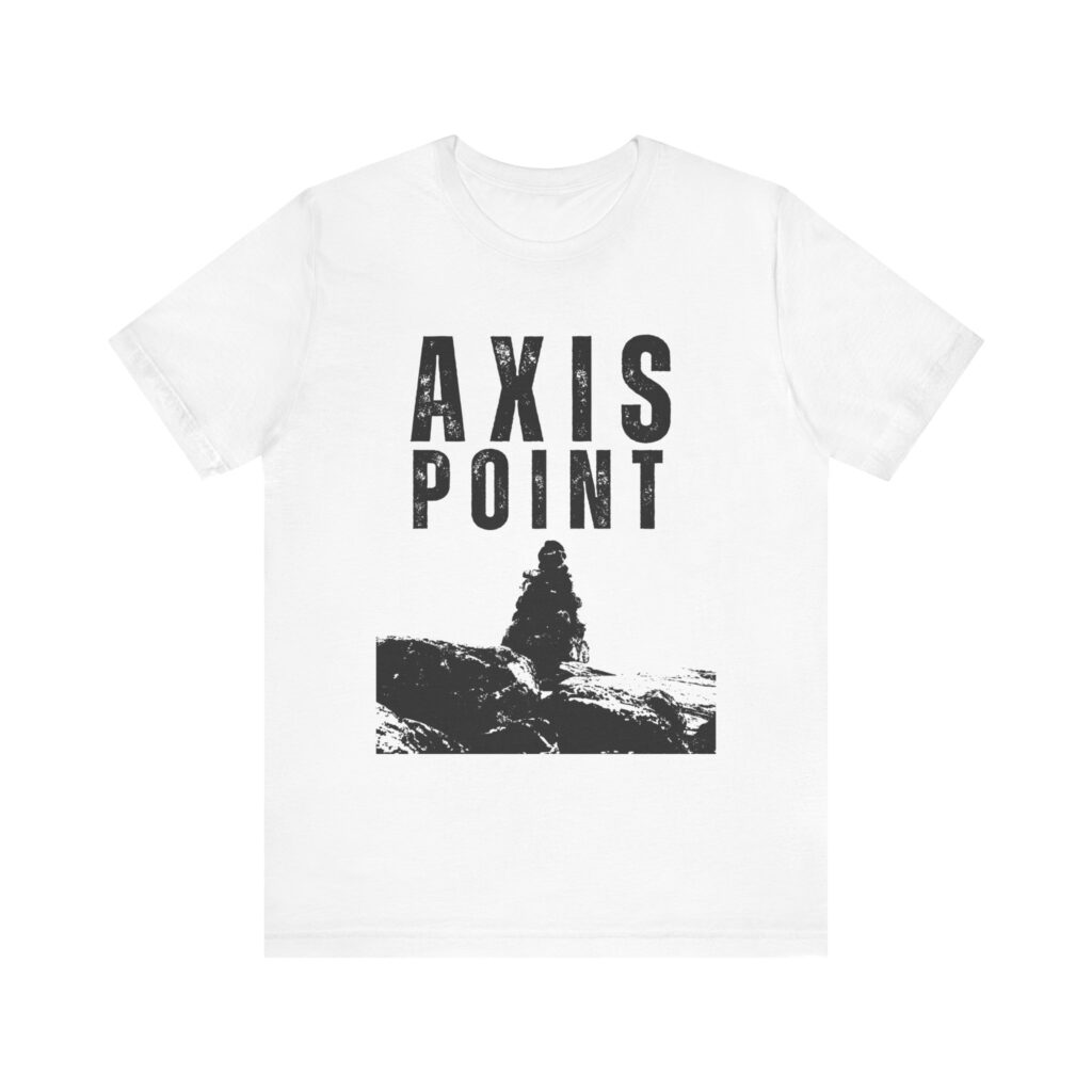Axis Point Graphic Tee - Unisex Jersey T-Shirt for Nature Lovers