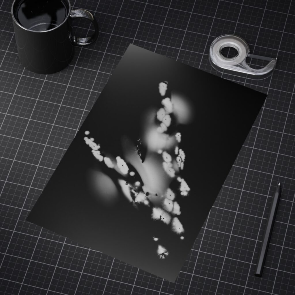Electrography Asaparagus Unframed Prints