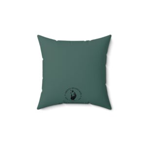 Face the Light Spun Polyester Square Pillow - Image 2