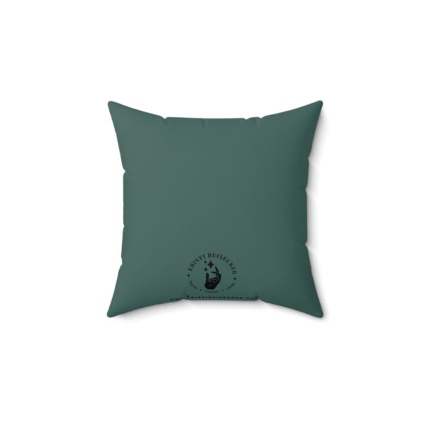 Facing the Sun Spun Polyester Square Pillow - Image 2