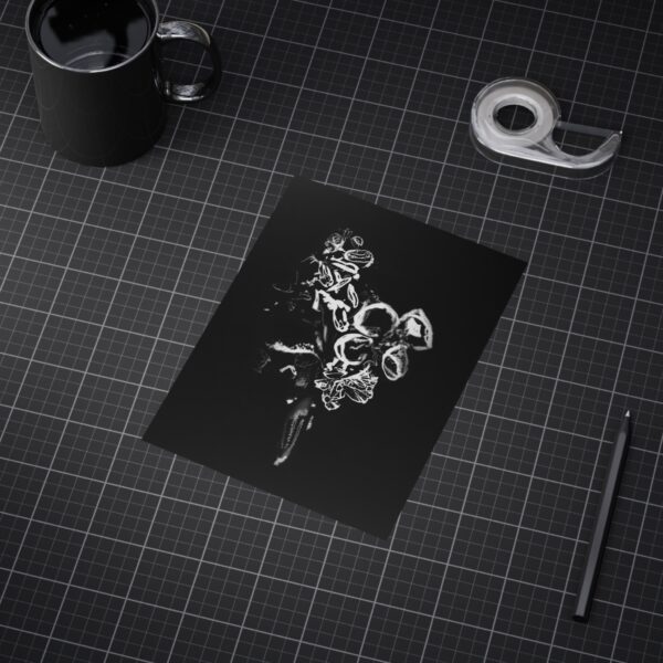 Electrography Flowers Unframed Prints - Image 17