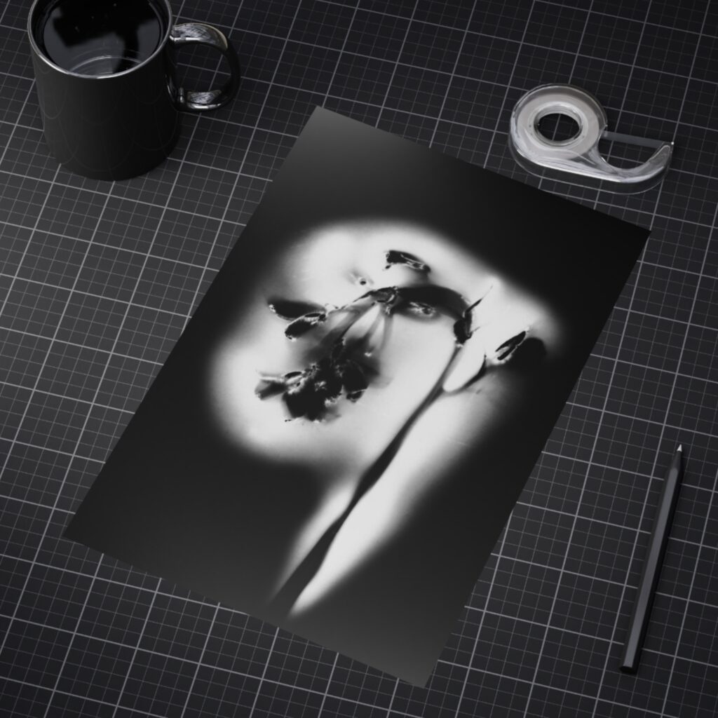 Electrography Bluebells Unframed Prints