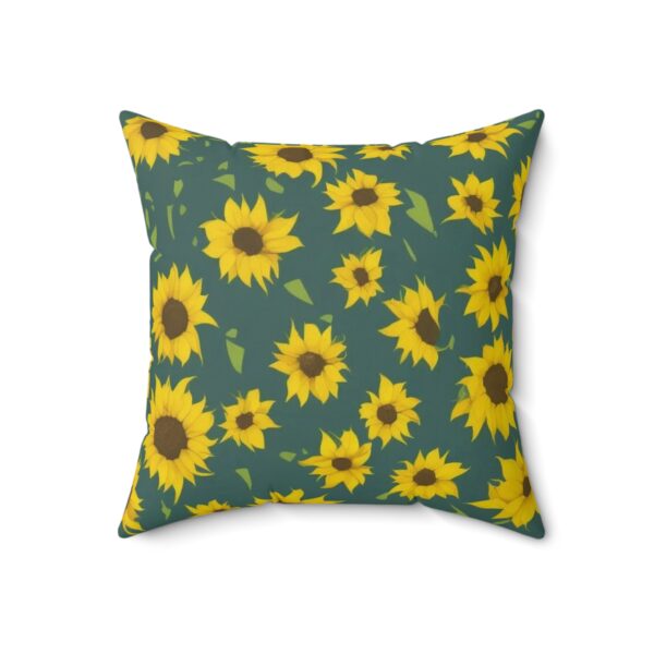 Face the Light Spun Polyester Square Pillow