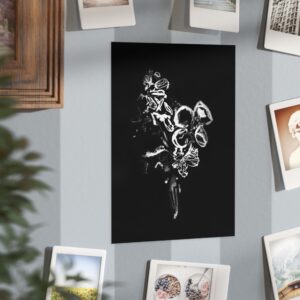 Electrography Flowers Unframed Prints - Image 3