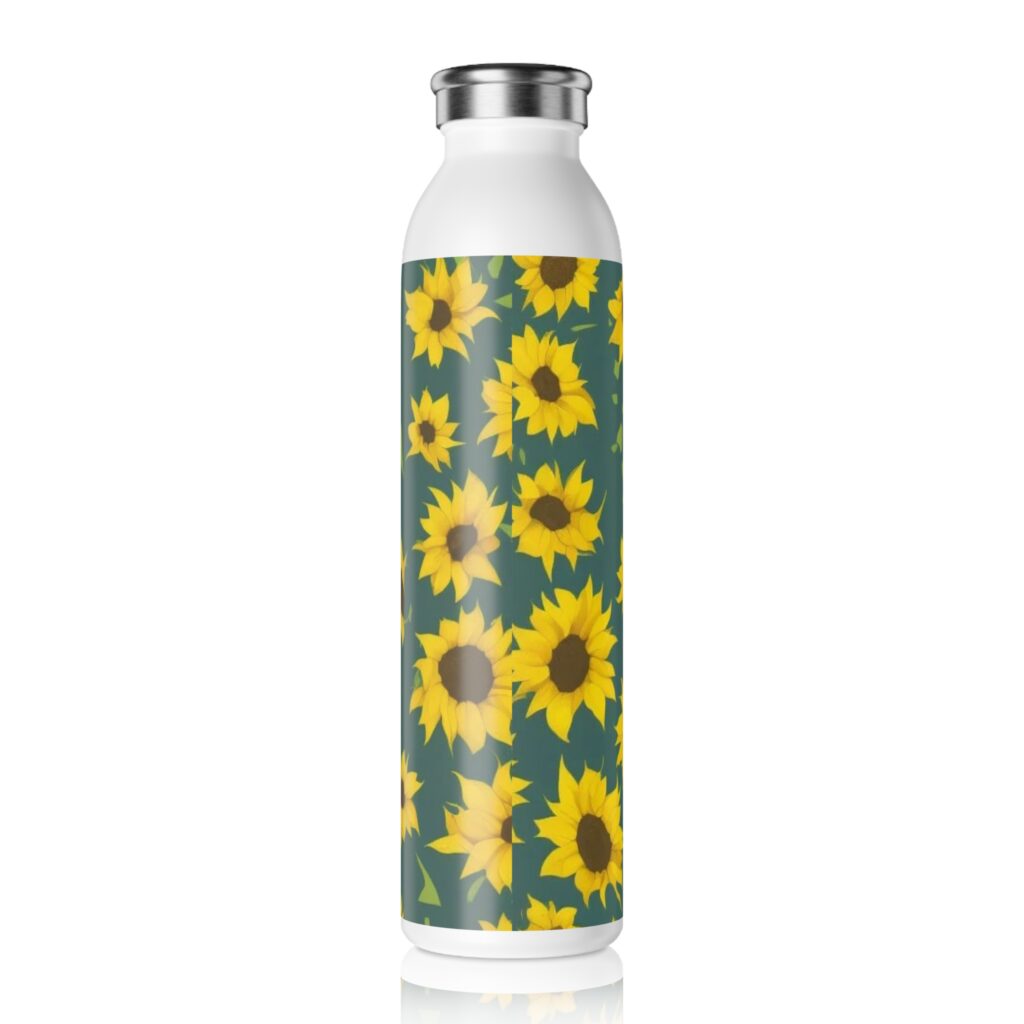 Face the Light Slim Water Bottle