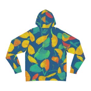 Arranged Image Colorful Plantain Fashion Hoodie (AOP) - Image 2