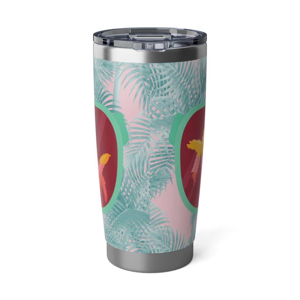 Arranged Image Sunglass Palm Vagabond 20oz Tumbler