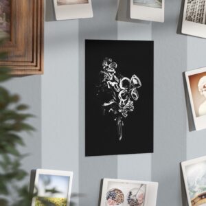 Electrography Flowers Unframed Prints - Image 35
