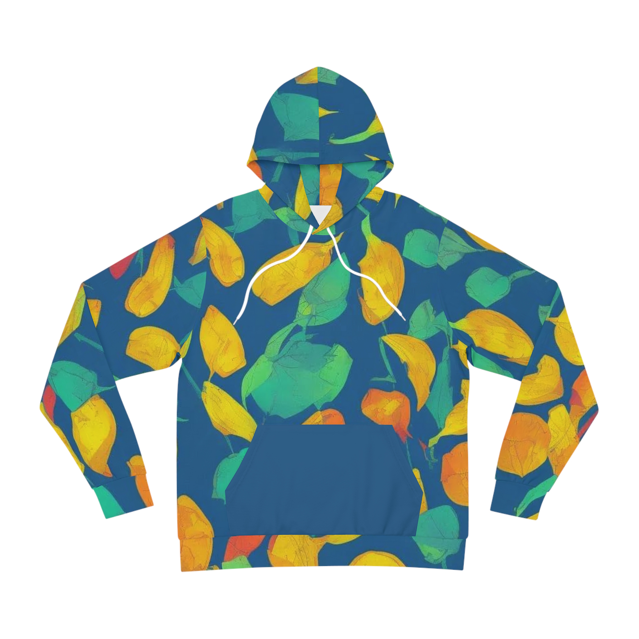 Arranged Image Colorful Plantain Fashion Hoodie (AOP) - Image 5