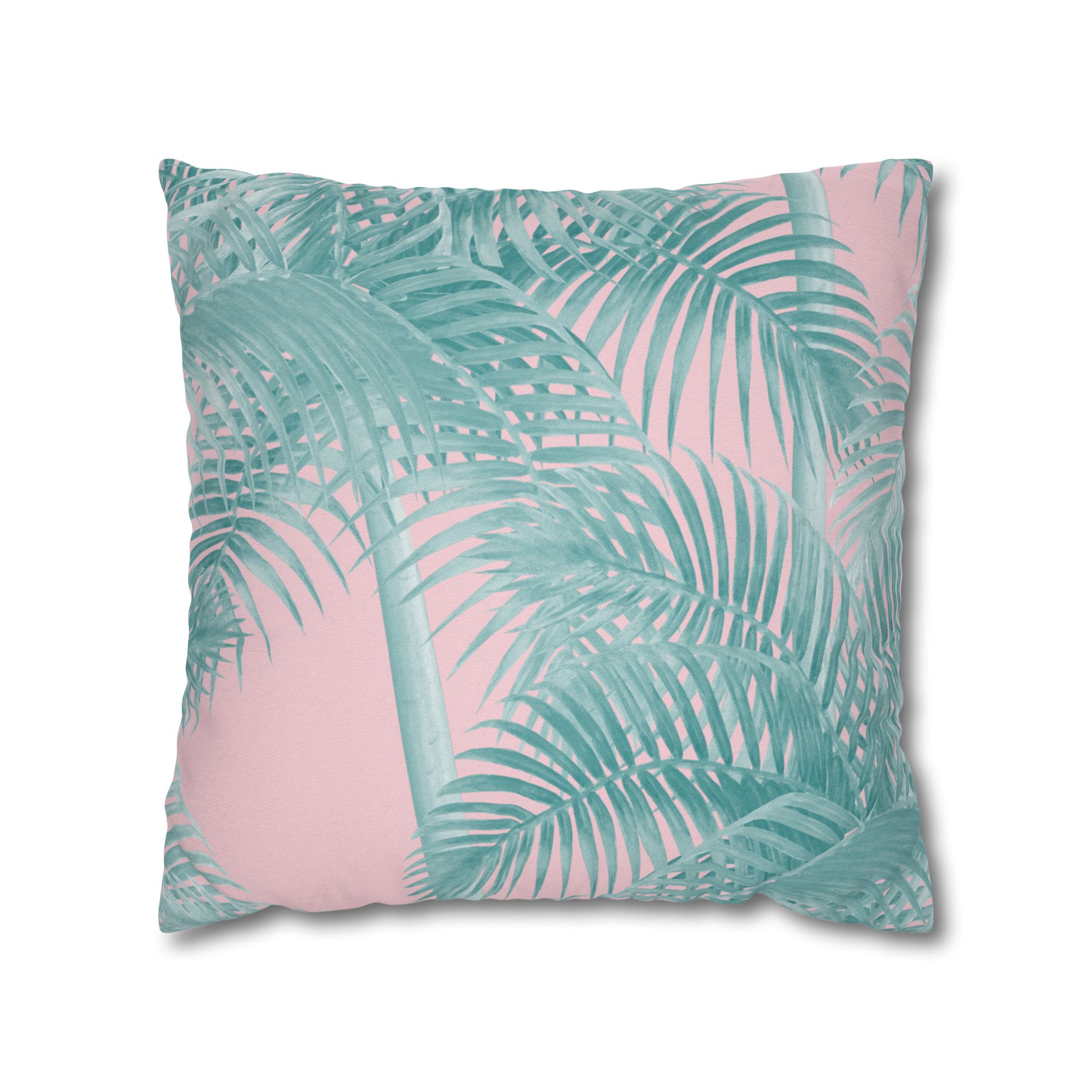 Arranged Image Sunglass Palm Spun Polyester Square Pillow Case - Image 7
