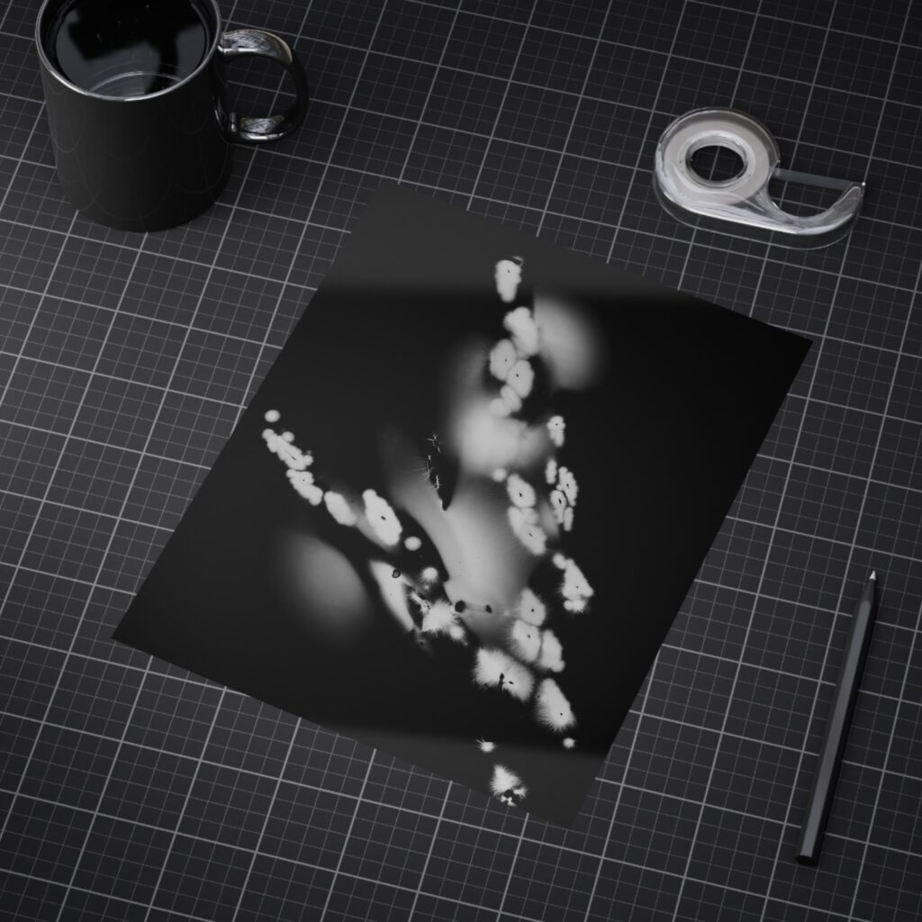 Electrography Asaparagus Unframed Prints