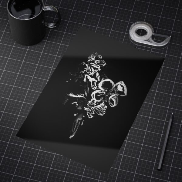 Electrography Flowers Unframed Prints - Image 11