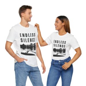 Endless Silence Graphic Tee - Unisex Jersey T-Shirt for Nature Lovers - Image 8