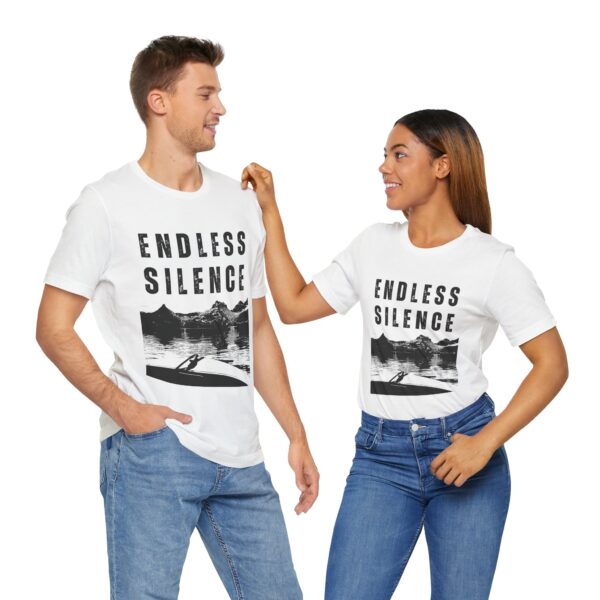Endless Silence Graphic Tee - Unisex Jersey T-Shirt for Nature Lovers - Image 8
