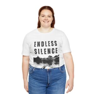 Endless Silence Graphic Tee - Unisex Jersey T-Shirt for Nature Lovers - Image 6
