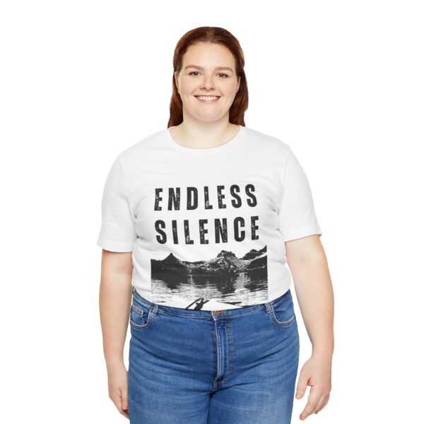 Endless Silence Graphic Tee - Unisex Jersey T-Shirt for Nature Lovers - Image 6