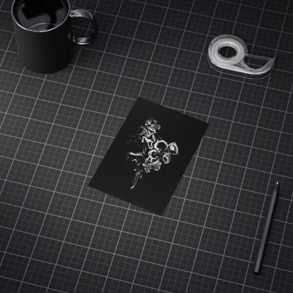 Electrography Flowers Unframed Prints - Image 35
