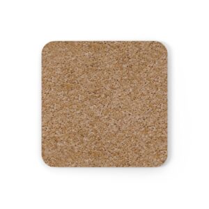 Face the Light Sunflower Pattern Cork Back Coaster - Image 2