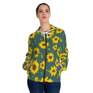 Face the Light Women’s Full-Zip Hoodie (AOP) - Image 3