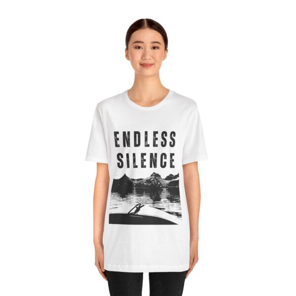 Endless Silence Graphic Tee - Unisex Jersey T-Shirt for Nature Lovers - Image 4