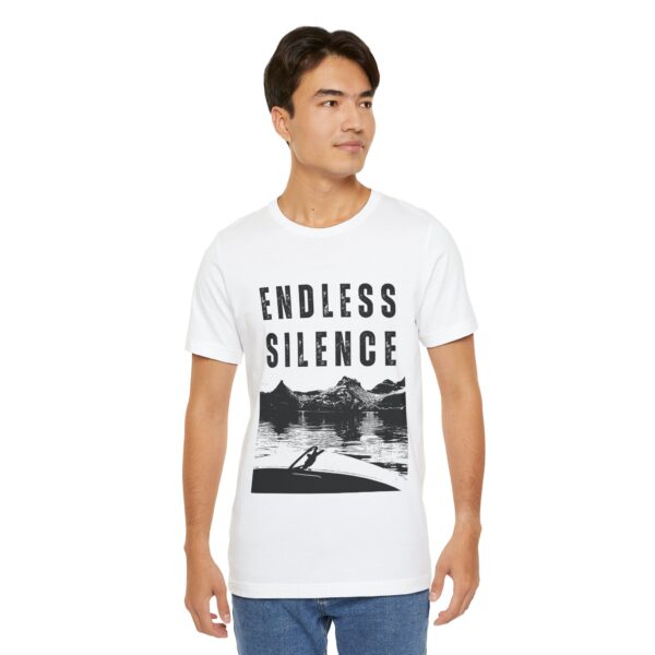 Endless Silence Graphic Tee - Unisex Jersey T-Shirt for Nature Lovers - Image 7