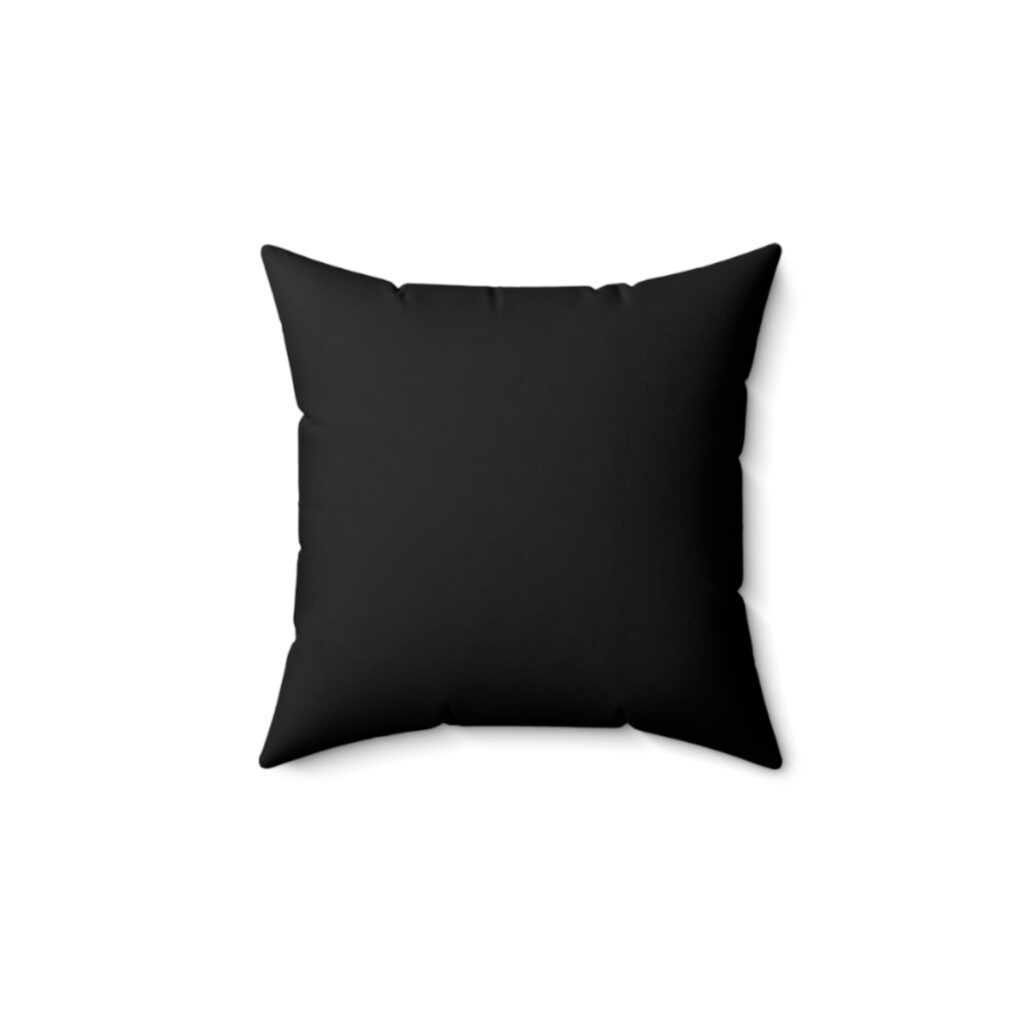 Electrography Flowers Spun Polyester Square Pillow