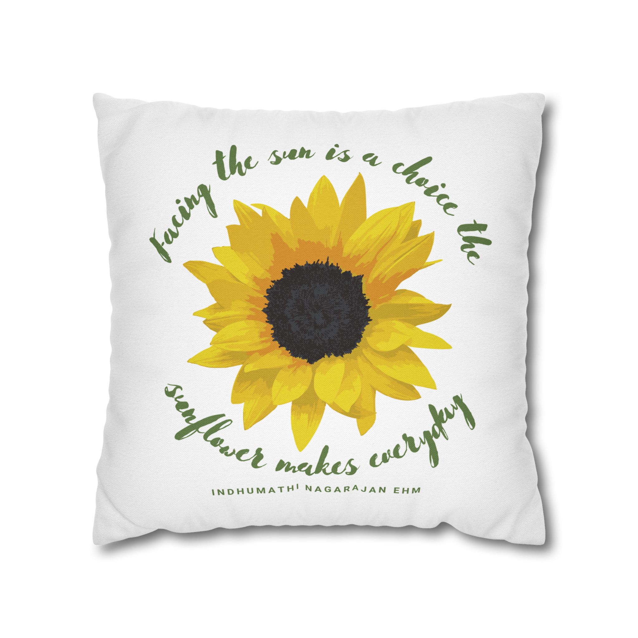 Face the Light Spun Polyester Square Pillow Case - Image 8
