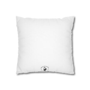 Face the Light Spun Polyester Square Pillow Case - Image 3