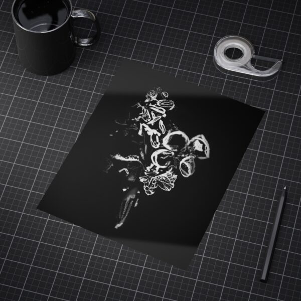 Electrography Flowers Unframed Prints - Image 8