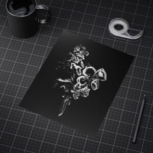 Electrography Flowers Unframed Prints - Image 20