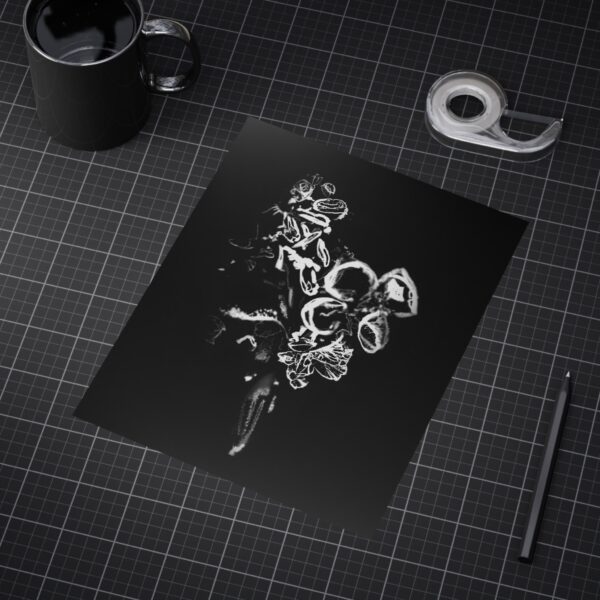 Electrography Flowers Unframed Prints - Image 20