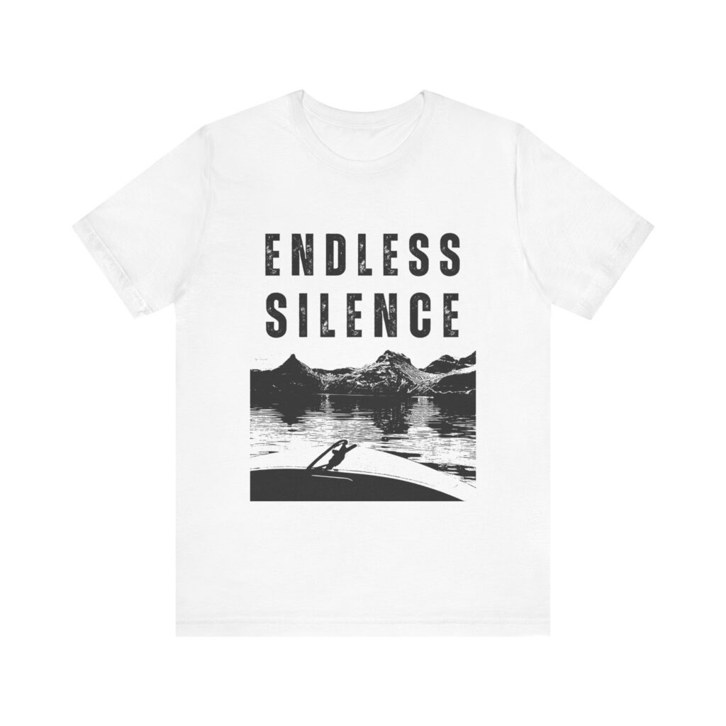 Endless Silence Graphic Tee - Unisex Jersey T-Shirt for Nature Lovers