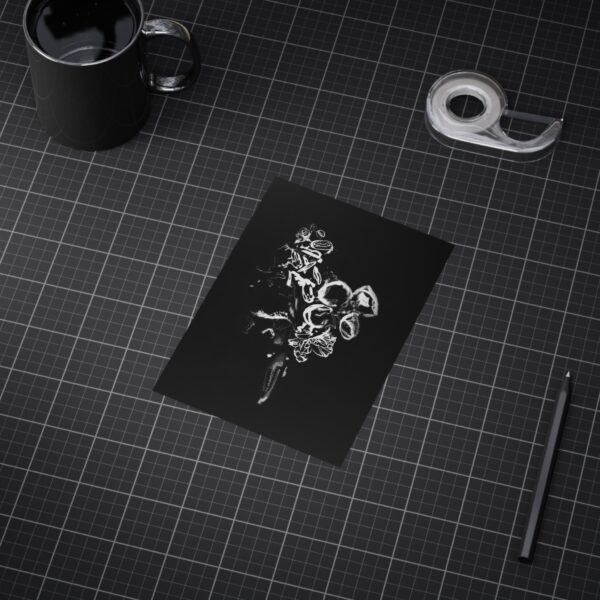 Electrography Flowers Unframed Prints - Image 14