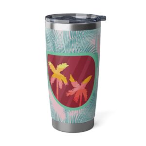 Arranged Image Sunglass Palm Vagabond 20oz Tumbler - Image 4