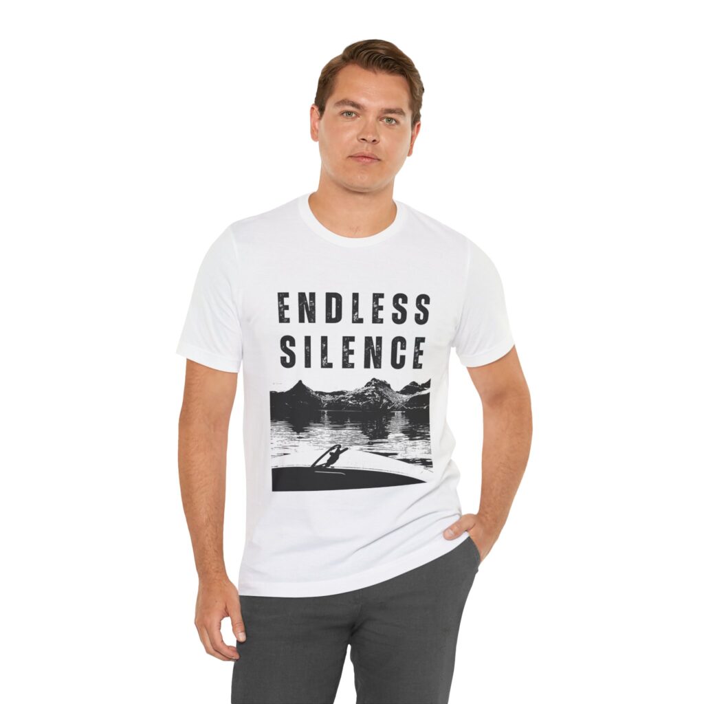 Endless Silence Graphic Tee - Unisex Jersey T-Shirt for Nature Lovers