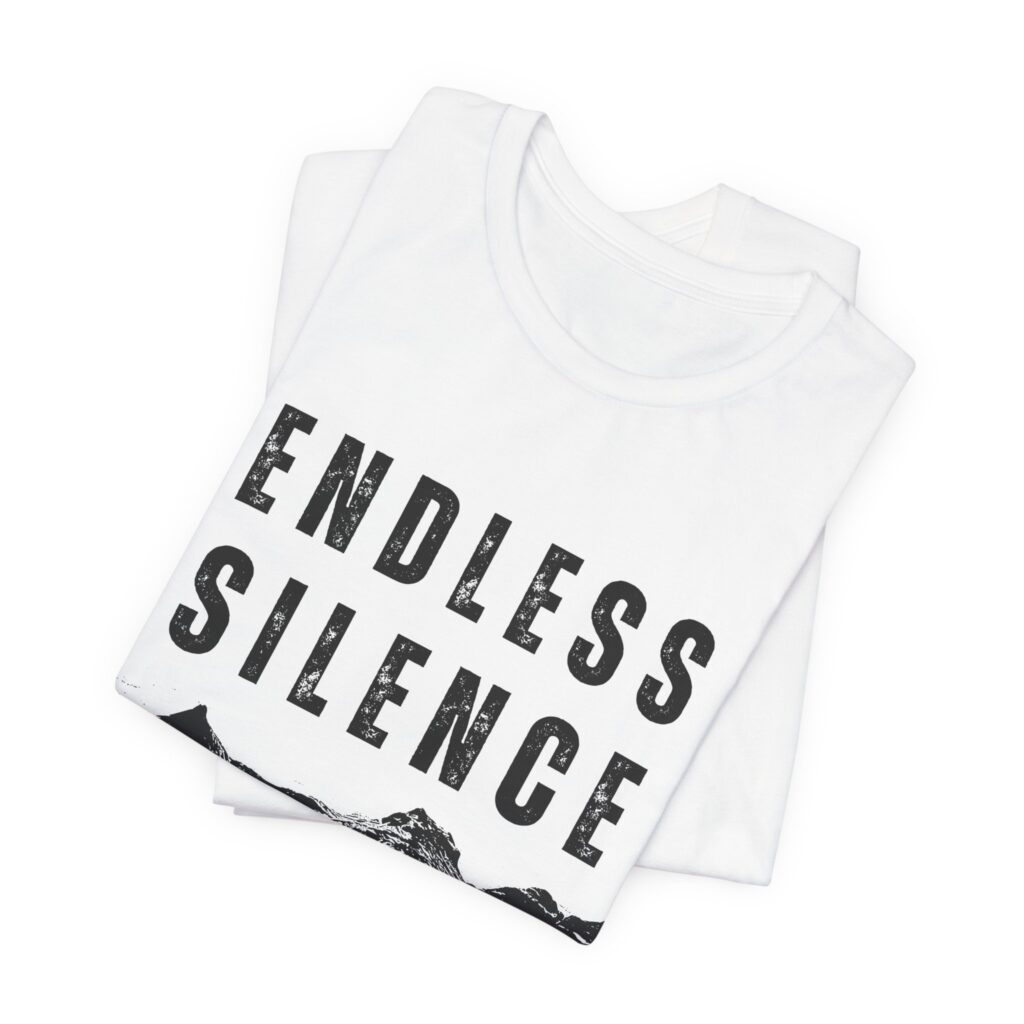 Endless Silence Graphic Tee - Unisex Jersey T-Shirt for Nature Lovers