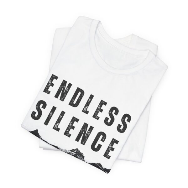 Endless Silence Graphic Tee - Unisex Jersey T-Shirt for Nature Lovers - Image 3