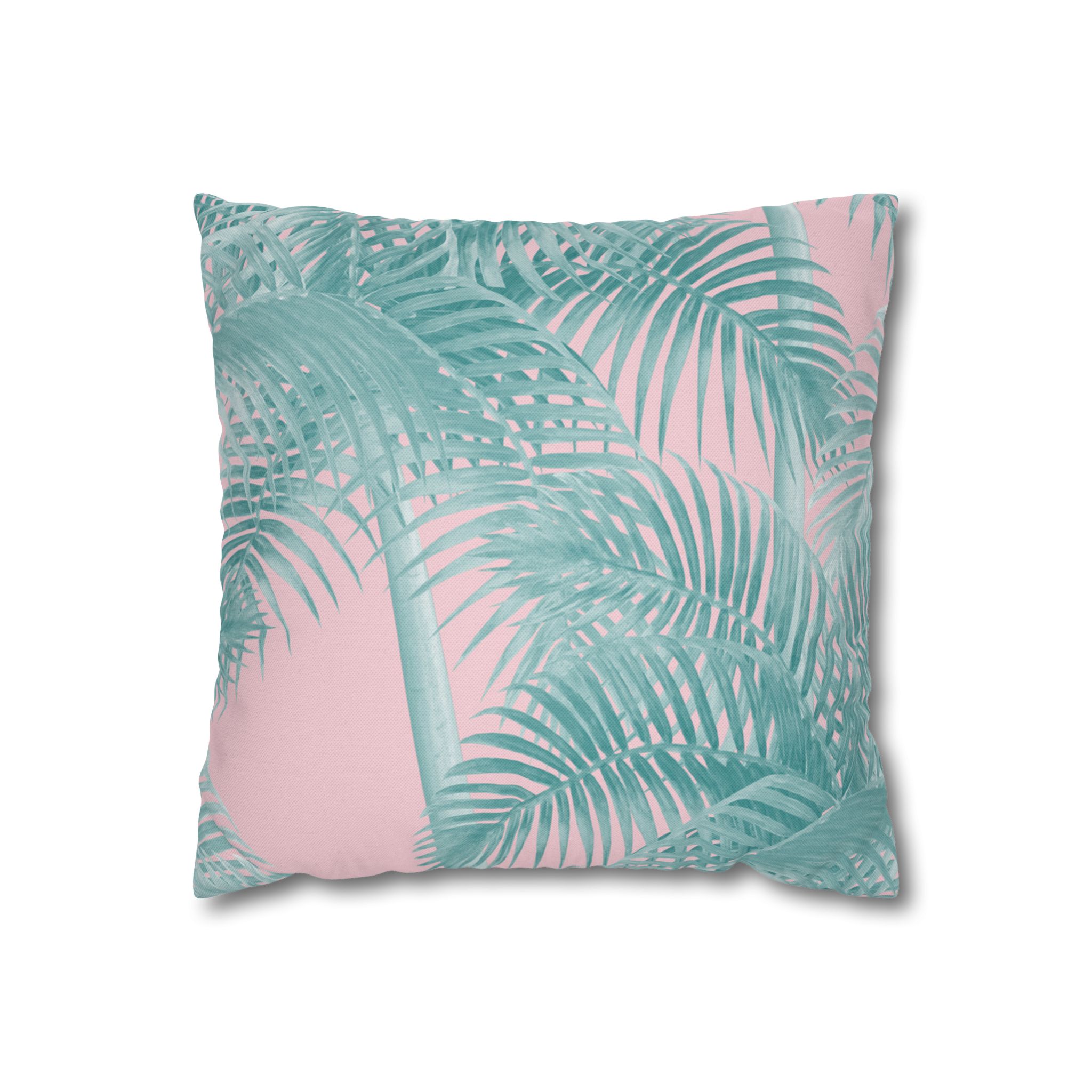 Arranged Image Sunglass Palm Spun Polyester Square Pillow Case - Image 5