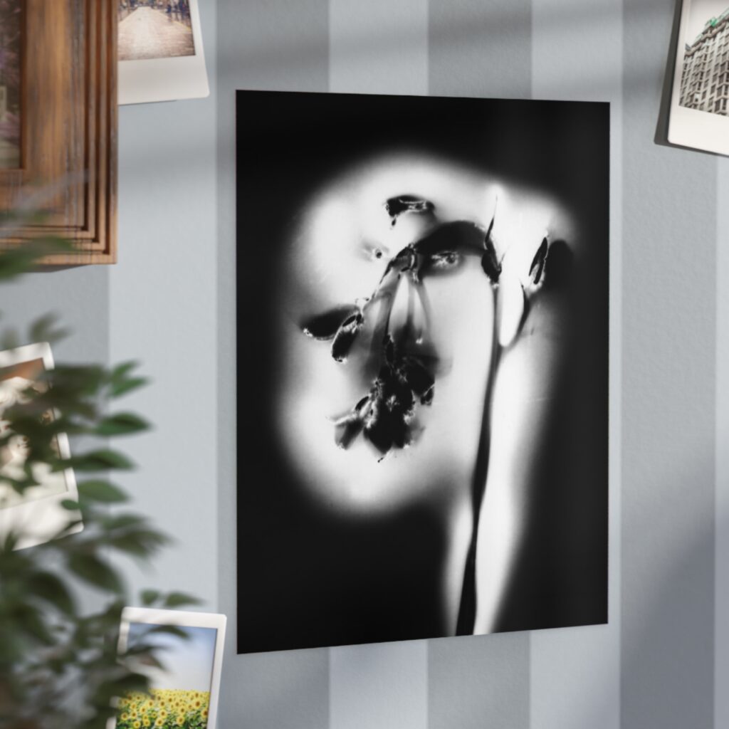Electrography Bluebells Unframed Prints