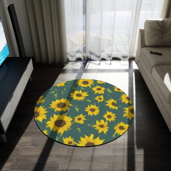 Facing the Sun Round Rug - Image 2