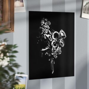 Electrography Flowers Unframed Prints - Image 9