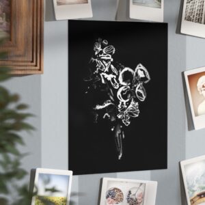 Electrography Flowers Unframed Prints - Image 6