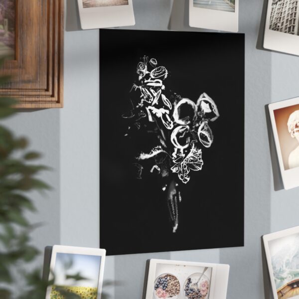 Electrography Flowers Unframed Prints - Image 6
