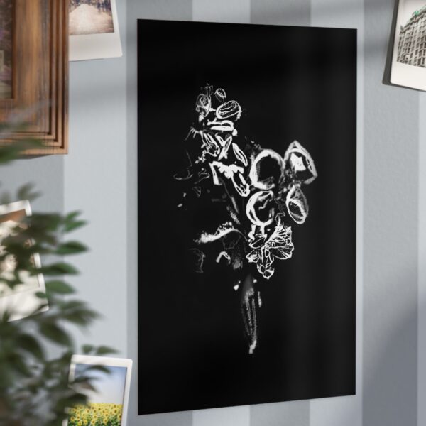 Electrography Flowers Unframed Prints - Image 12