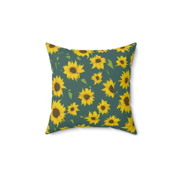 Face the Light Spun Polyester Square Pillow