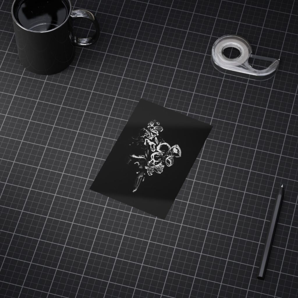 Electrography Flowers Unframed Prints