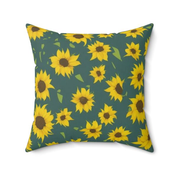 Face the Light Spun Polyester Square Pillow