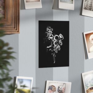 Electrography Flowers Unframed Prints - Image 26