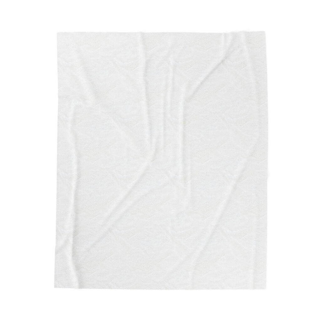 Arranged Image Sunglass Palm Velveteen Plush Blanket